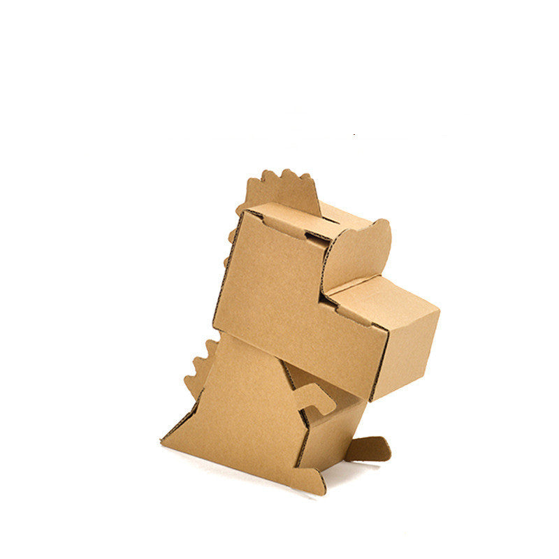 Color & Create Animal Paper Puzzle – For Kids Aged 4–6