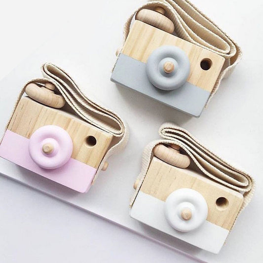 Wooden Toy Camera – Pretend Play Fun for Kids