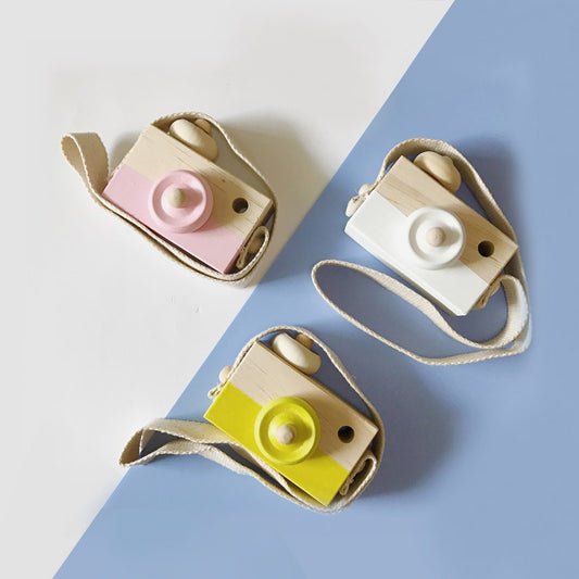 Wooden Toy Camera – Pretend Play Fun for Kids