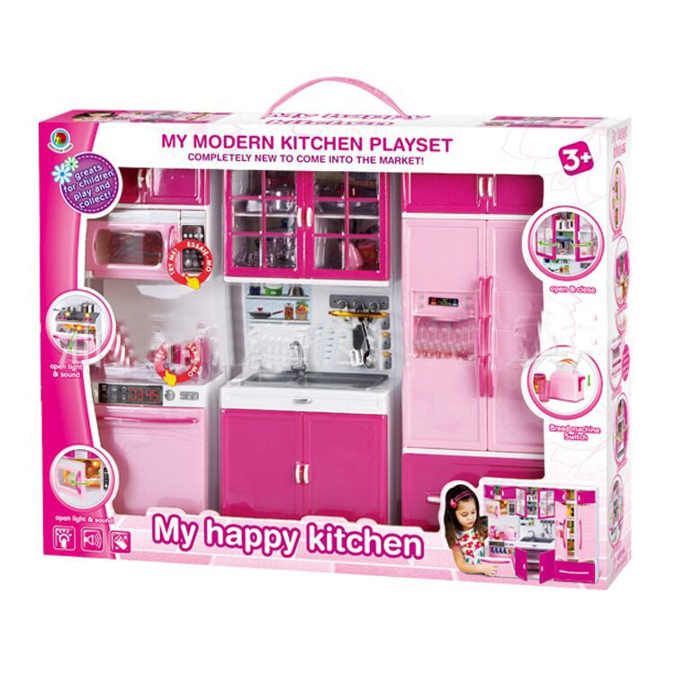 Three-in-one kitchen cabinet
